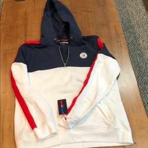 NWT ladies Tommy Hilfiger quarter zip hoodie